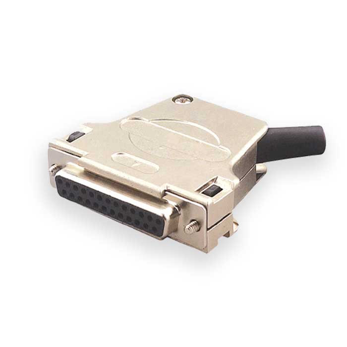 D-SUB 50 Pin connector、Female、Crimp type、Shield、45° outlet、FMK5-350-FC、912050