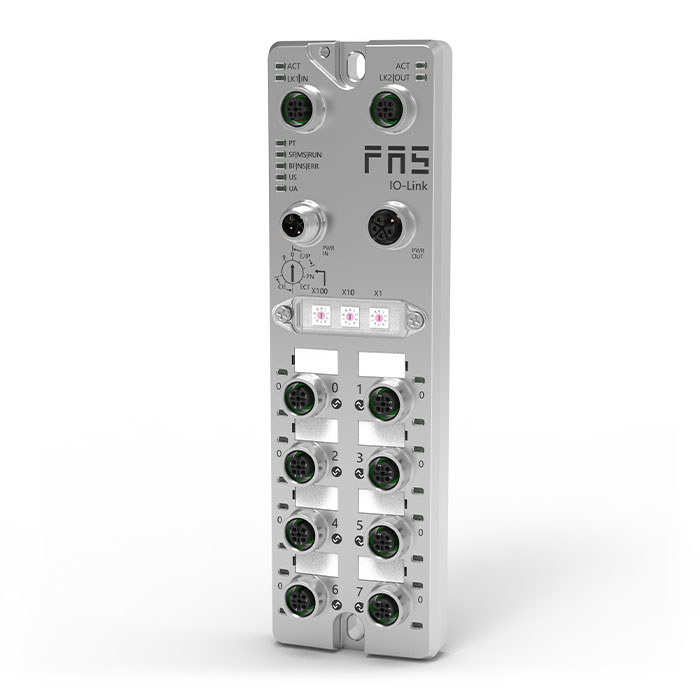 Support PROFINET master、8 ports、IO-Link Master、Class A、001B11