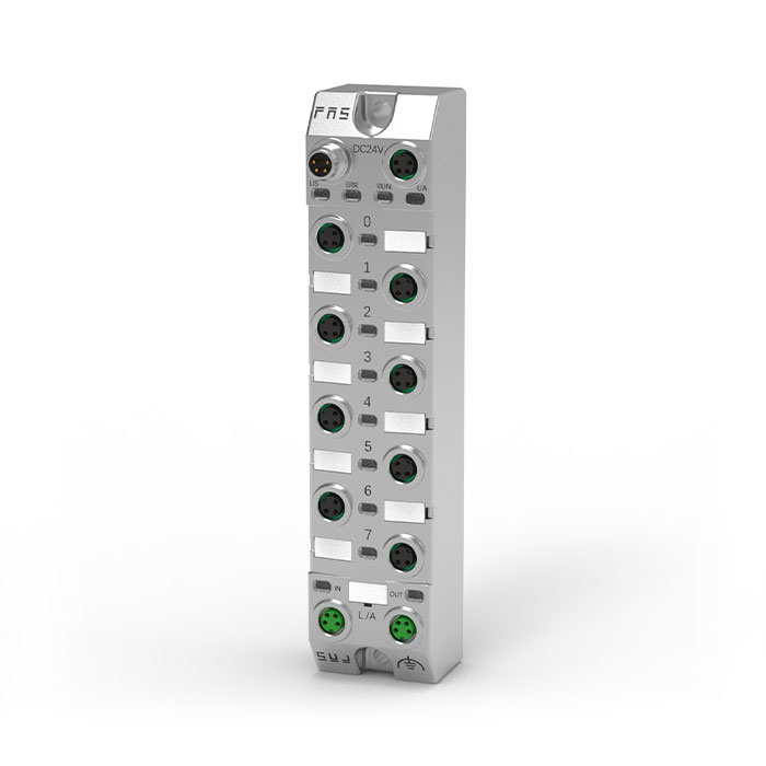 M8 interface、multi-protocol bus module、8DI/DO adaptive configuration、 NPN、007EA3