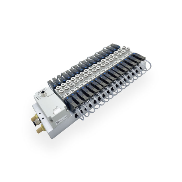 FV series、IO-Link communication valve、16 valve positions、FV-XXX-16-S12-IOL