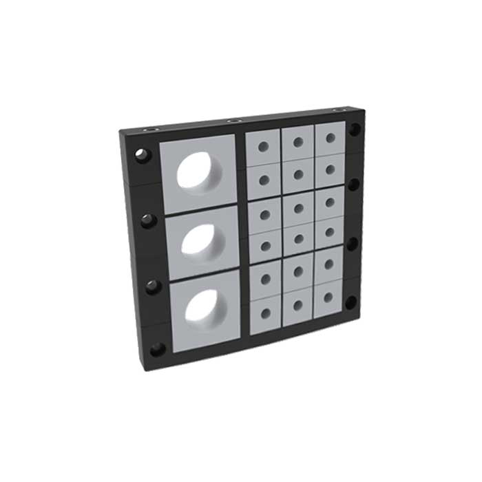 Cable  entry system、IP54、Flame class UL94-V0, Self-extinguishing、Detachable frame KBL 24/21-2MT、042226