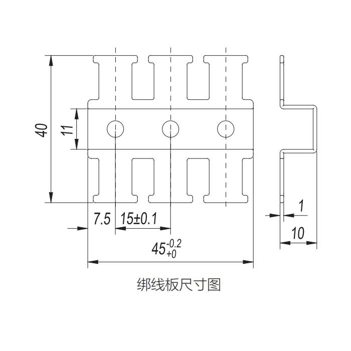 FAS-ZKL线缆整理板、卡扣式、12锯齿、FAS-ZKL 87、932354
